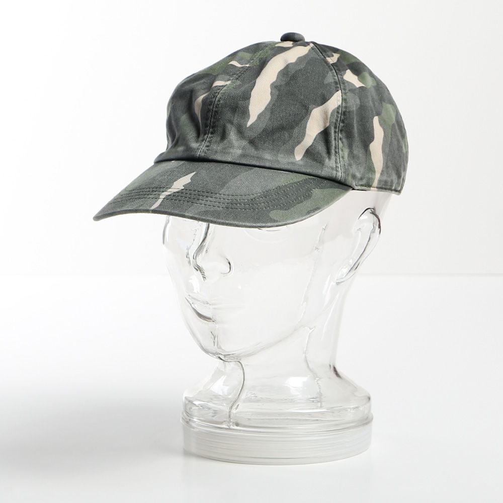KAMIYA - Camouflage Cap - KHAKI / ベースボールキャップ / G13AC080