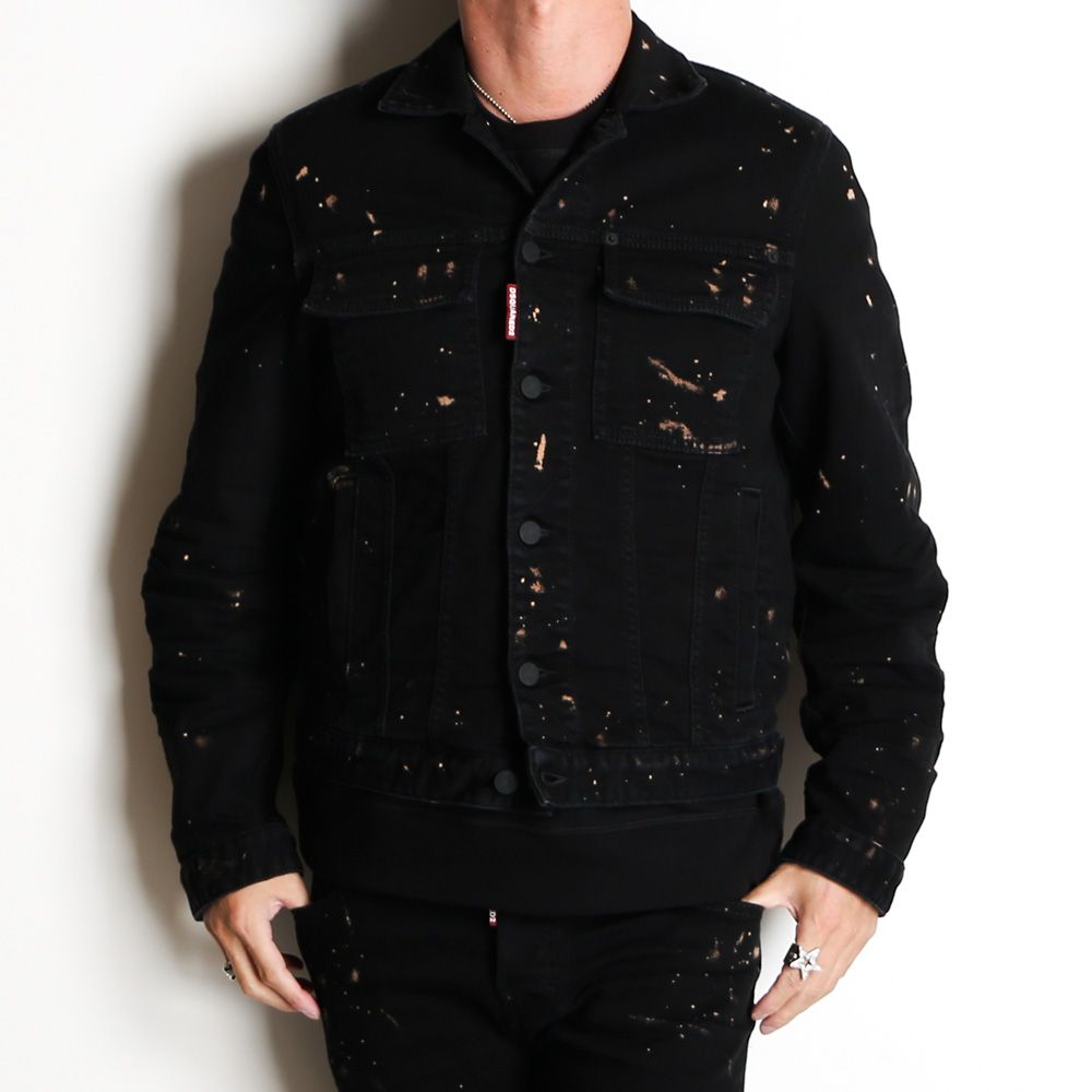 DSQUARED2 - 【ラスト1点-サイズ46】 ICON Black Milky Wash Denim