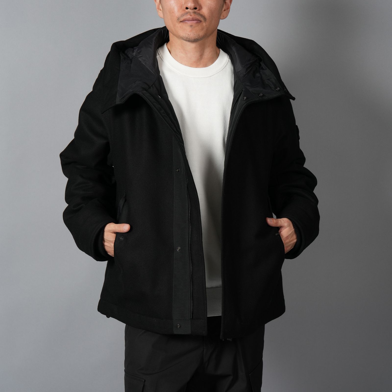 STONE ISLAND - 【ラスト1点】4100103 / WOOL NYLON FLANNEL_STONE