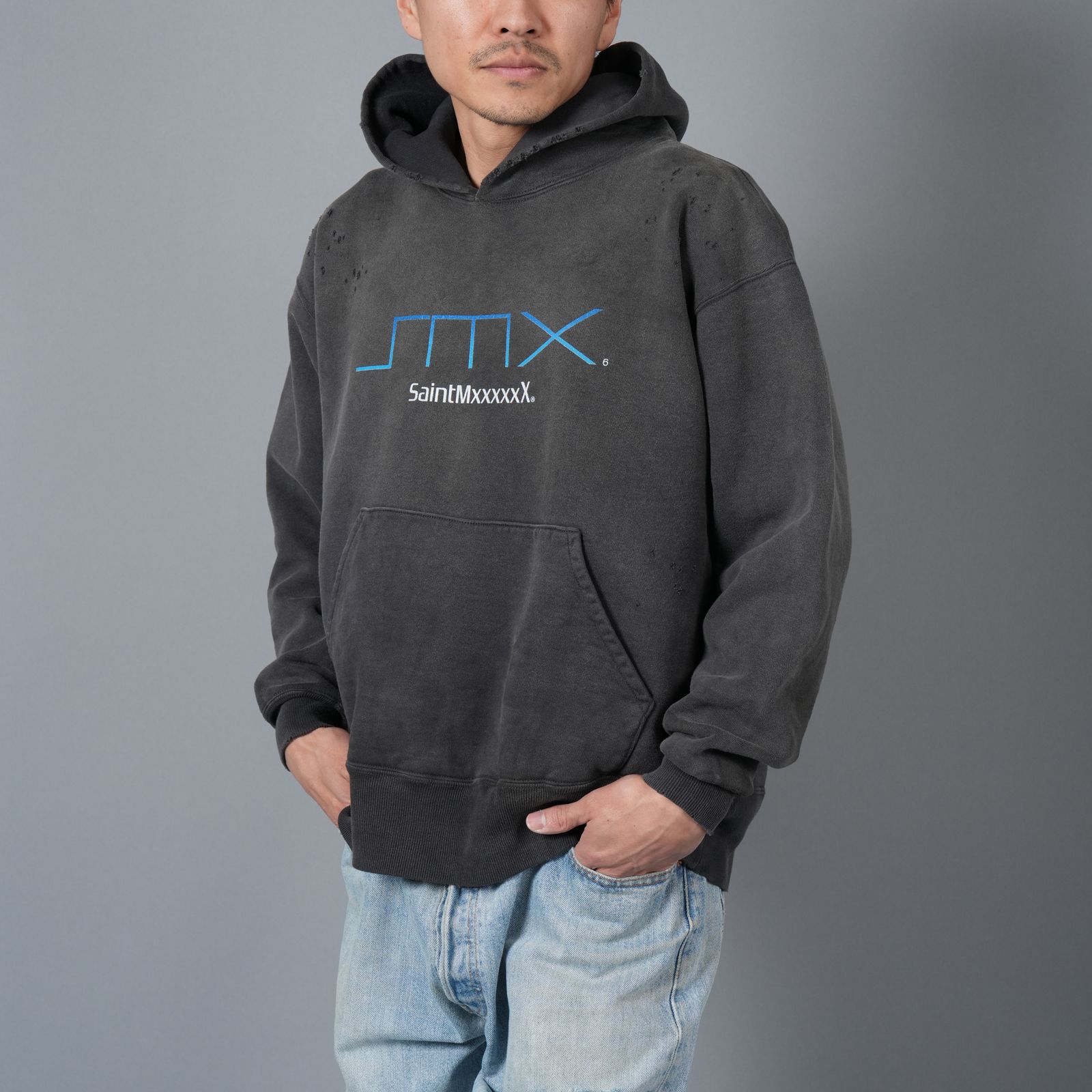 SAINT M×××××× - 【残りわずか】SM-HR8-0000-050 / HOODIE / SMX