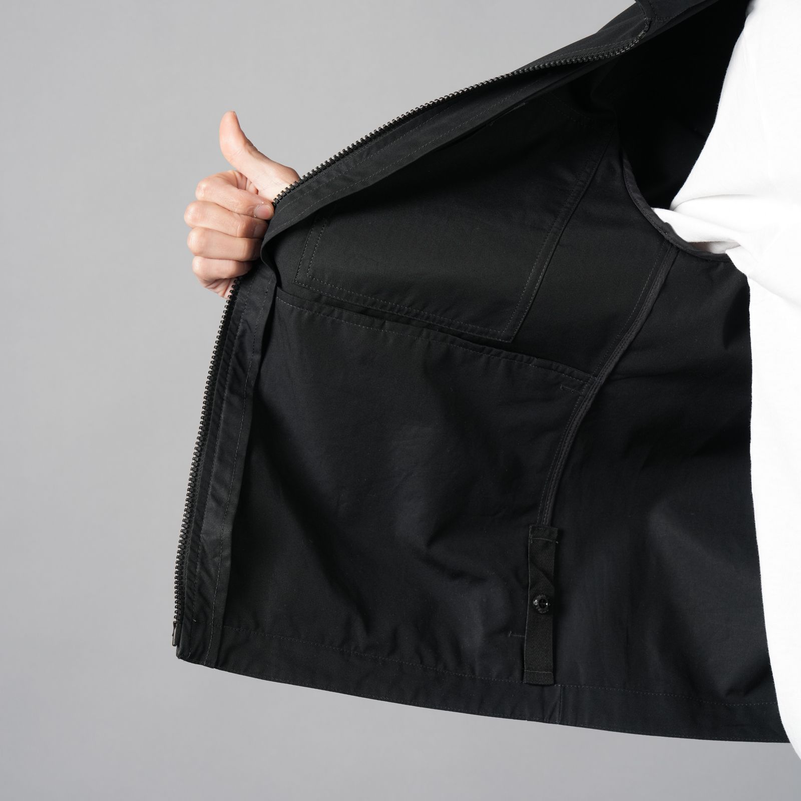 STONE ISLAND - 1200011 / ALL-WEATHER COTTON CANVAS_S.I. GHOST