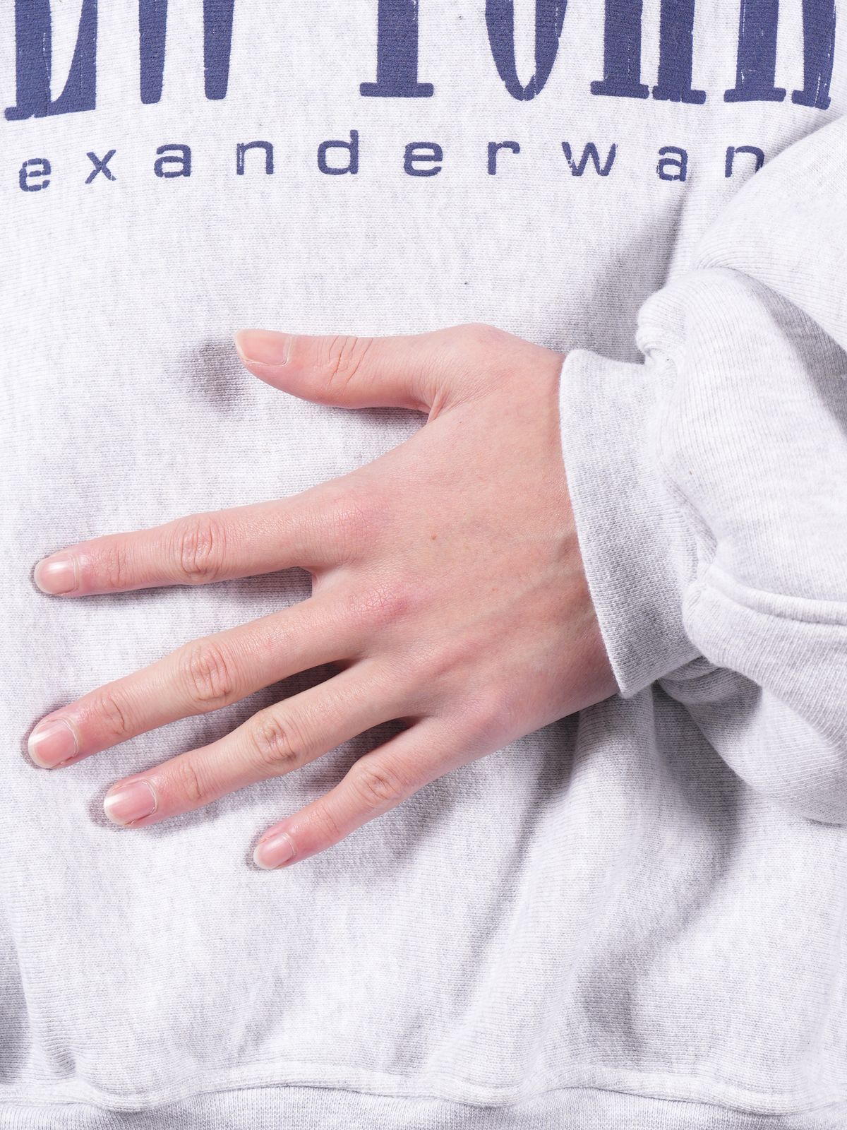 alexander wang - 【ラスト1点】HALF ZIP SWEATSHIRT WITH NY PUFF