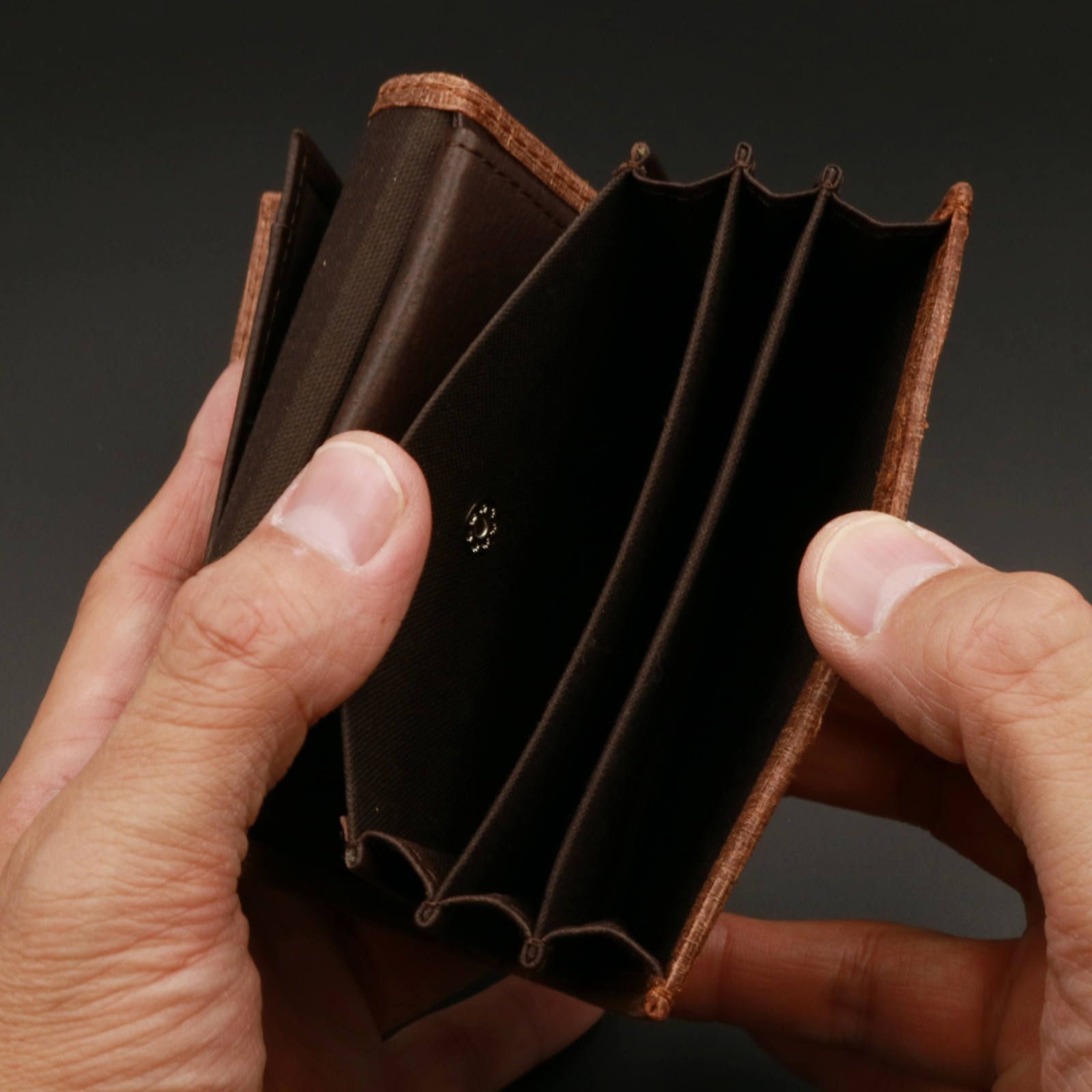 m+ - 【送料無料対象外】「millefoglie II P25 quadretti」ミニ財布