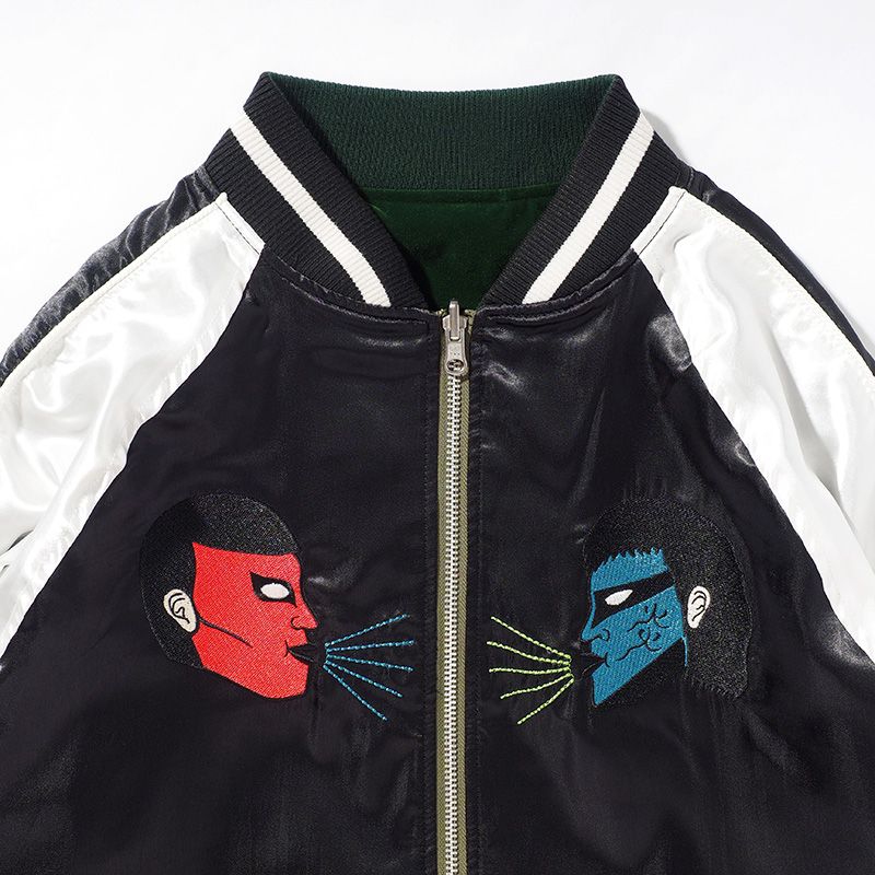 PUNK DRUNKERS - [PDSxGreatMUTA]グレート・ムタ スカジャン | DOLL