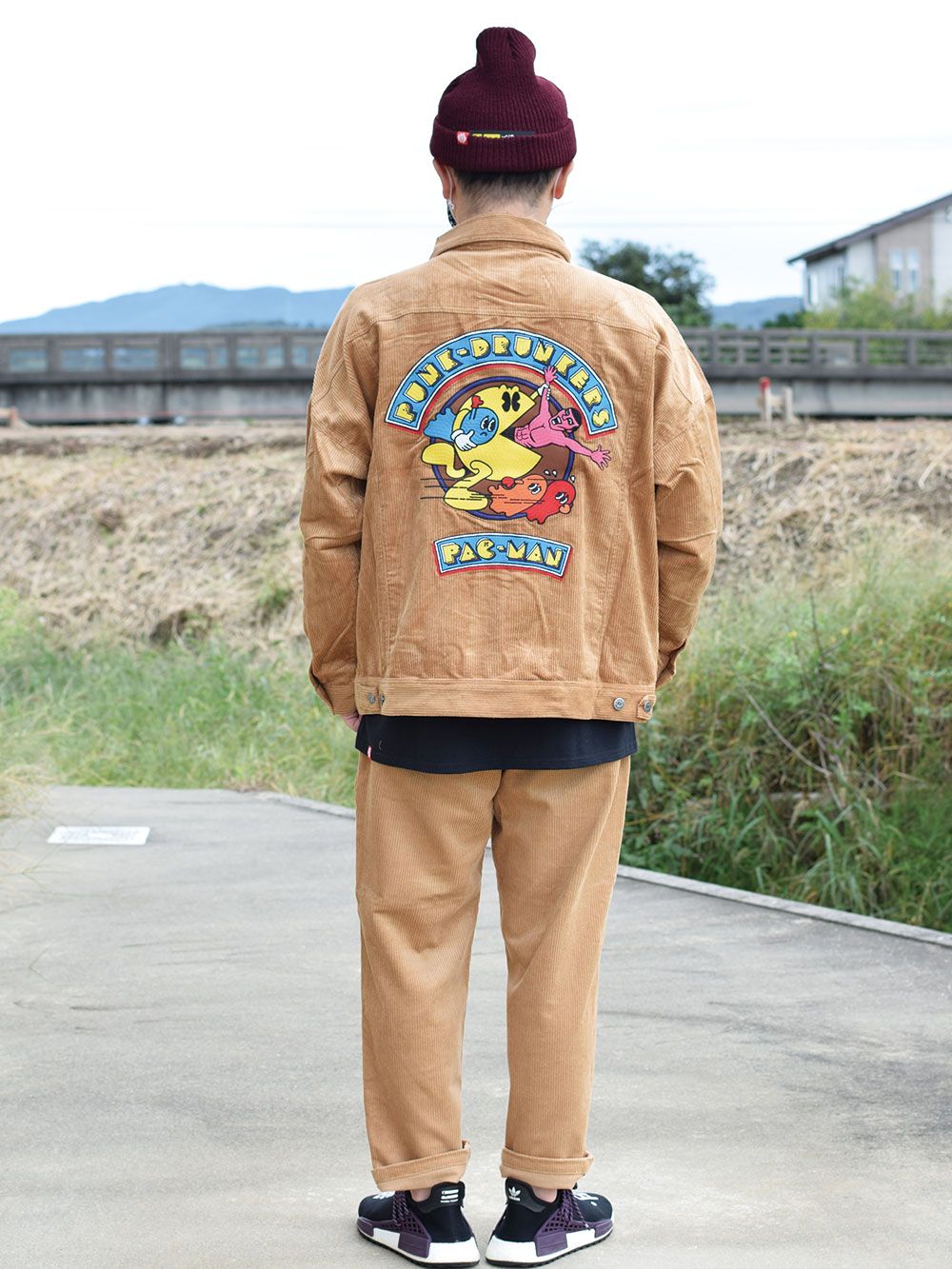 PUNK DRUNKERS - [PDSxPAC-MAN] 名人コーデュロイJKT | DOLL