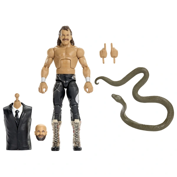 WWE Elite Collection Action Figures Wrestlemania Jake 'The Snake