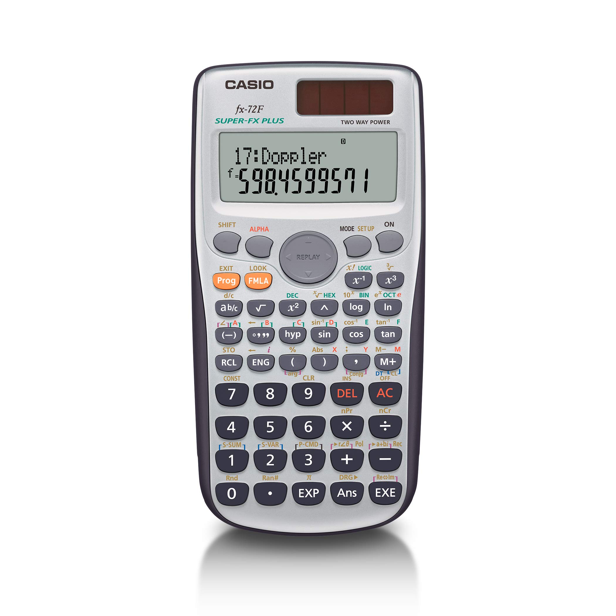 Casio program scientific calculator 180 functions Silver