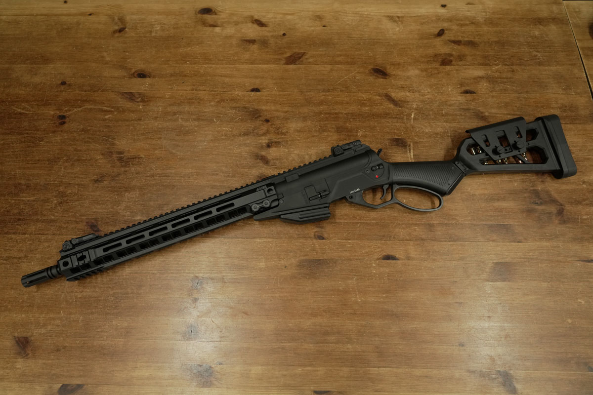 実射動画】巷で話題のモダナイズドレバーアクションライフルがエアガン