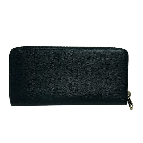 ポールスミス 長財布 - 黒 うさぎ/ラウンドファスナー レザー