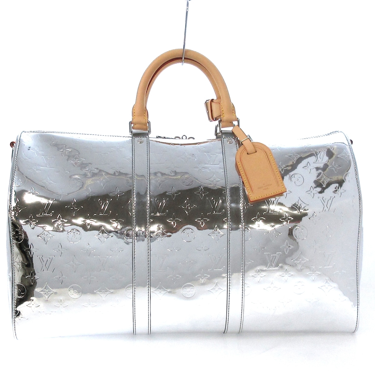 ルイヴィトン/ボストンバッグ/キーポルバンドリエール50/シルバー