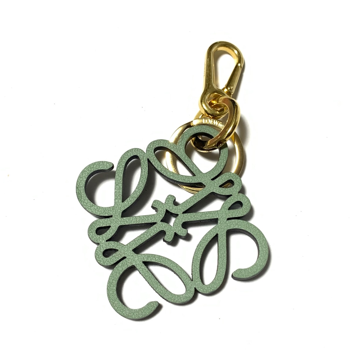ロエベ/キーホルダー(チャーム)/ライトグリーン×ゴールドの買取実績