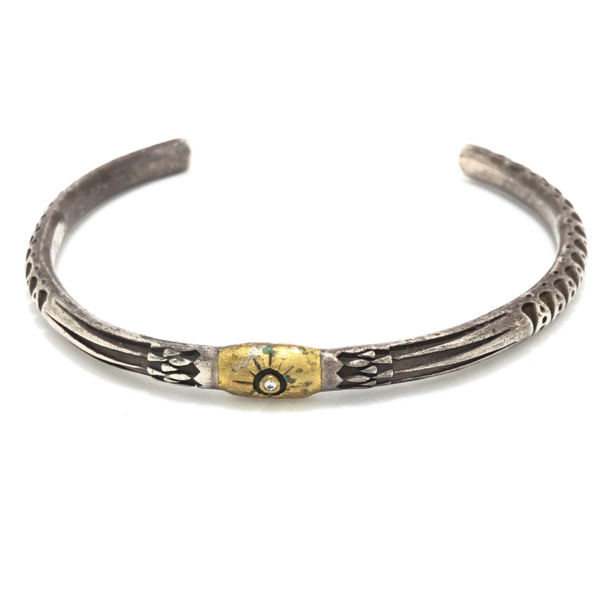 エゴトリッピング/バングル/シルバー×ゴールド×クリアの買取実績