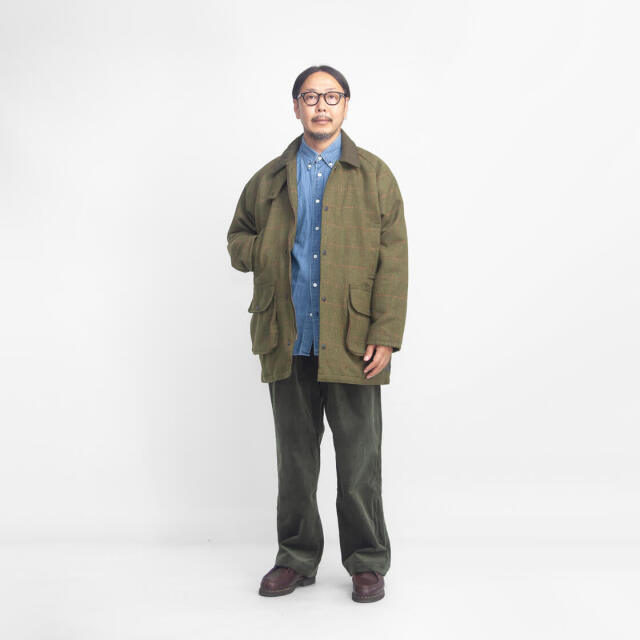 ROCKALL ロックオール SHOOTING ウールツイード 中綿 ハンティング