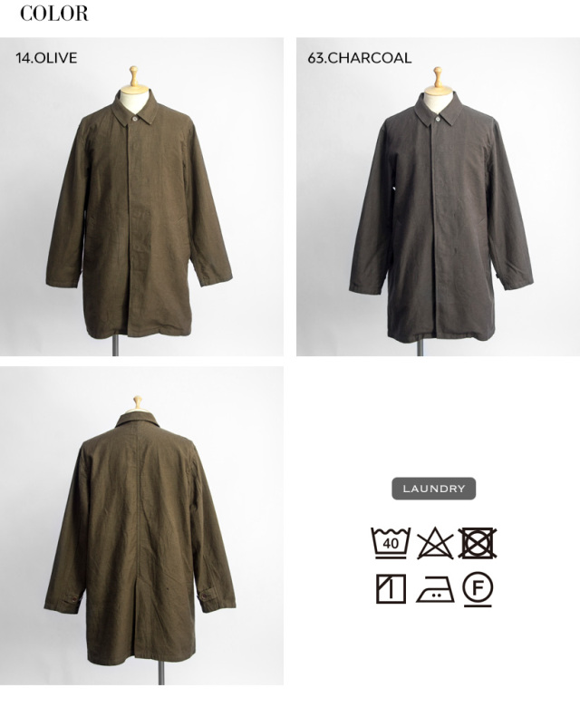 FOB FACTORY FOBファクトリー 二重織り綿麻モールスキン フレンチ