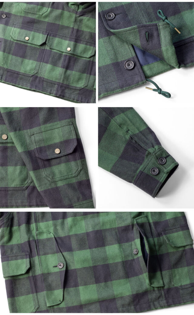 WOOLRICH OUTDOOR LABEL ウールリッチ アウトドア バッファロー