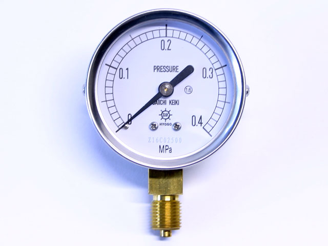 汎用形圧力計 AT G1/4B 60φ 6MPa 計量器専門店はかりの三和屋