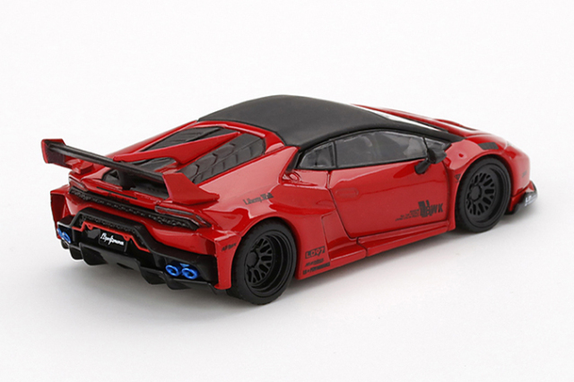 MINI GT 1/64 LB☆WORKS ランボルギーニ ウラカン GT ロッソマーズ(右