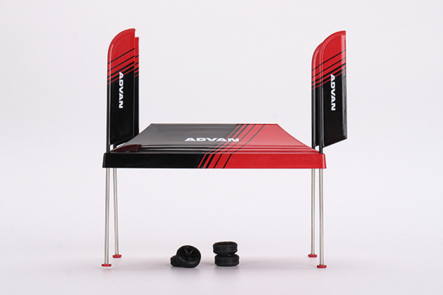 MINI GT 1/64 パドックサービス テントセット ADVAN - サンリッチジャパン