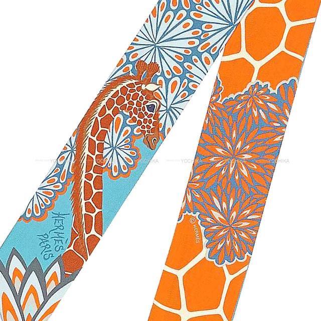 2020年秋冬 HERMES エルメス スカーフ ツイリー 三美神 ブルージーン