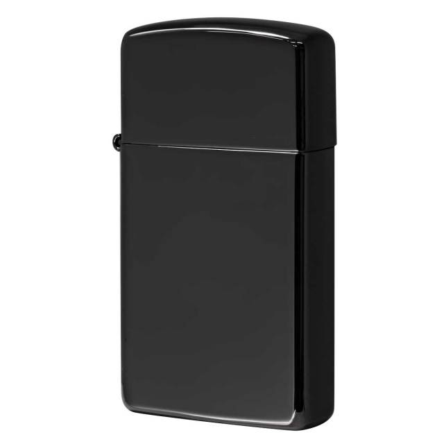 Zippo ジッポー スリム 無地 漆黒 ブラックエボニー SLIM EBONY 鏡面