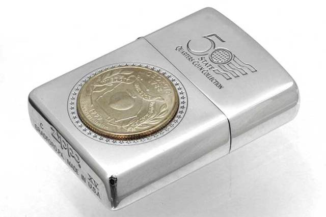 Zippo ジッポー 絶版・1999年製造 記念コイン 50 QUARTERS COIN