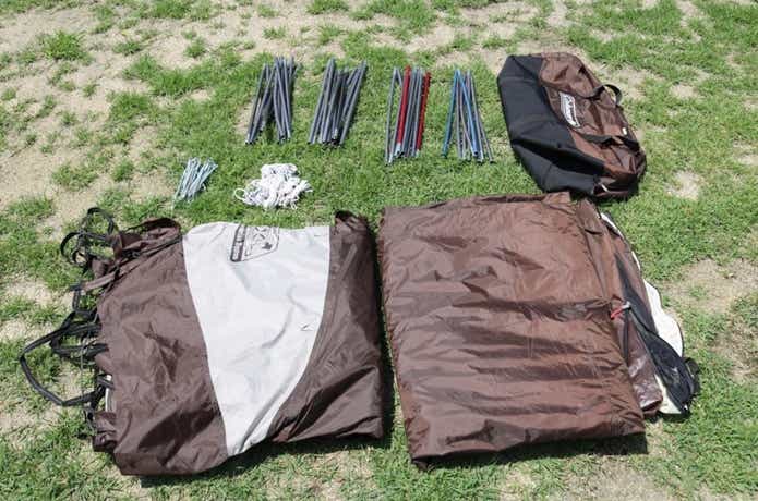 2ルームに負けない快適さ】ウェザーマスター 4Sドームノトス/300を設営