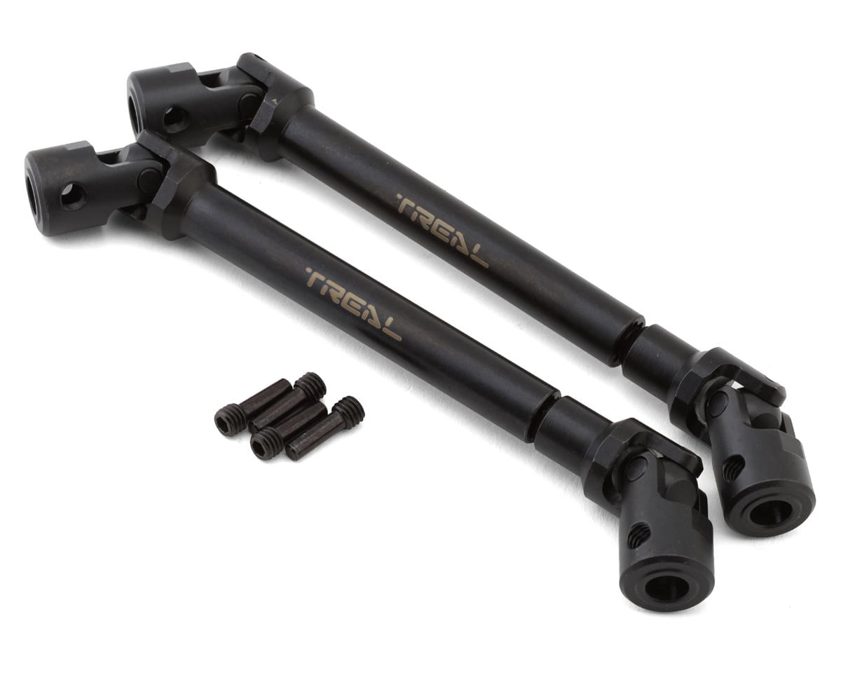 Treal Hobby SCX6 Heavy Duty Steel Center Slider Driveshaft Set