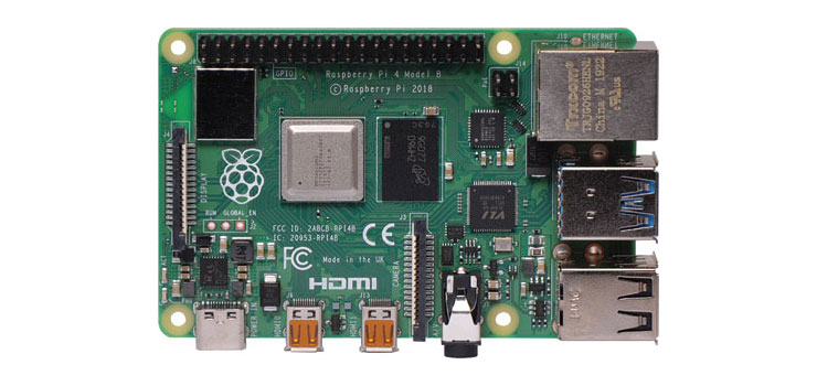 Raspberry Pi Raspberry Pi 4 Model B Single Board Computer 4GB
