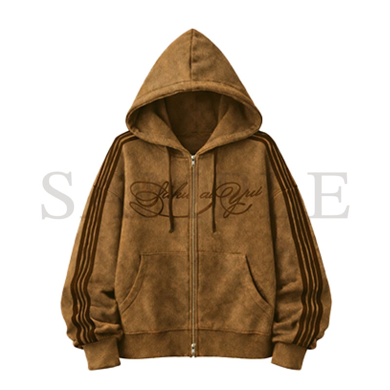 櫻井優衣 Yui logo w zip line hoodieⅠ【ASOBIMALL(アソビモール)】