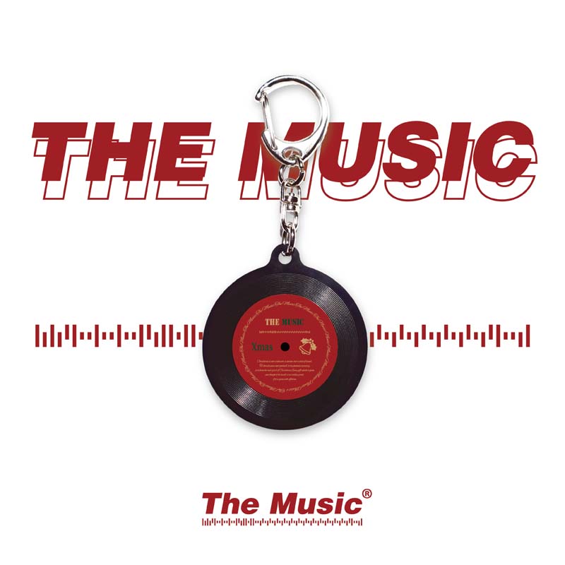 ミュージックキーホルダー【ver.X'mas】レッド（Red）【【公式】The