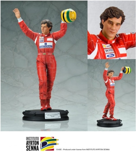 アイルトン・セナのファインアートスタチュー、コトブキヤが世界発売へ