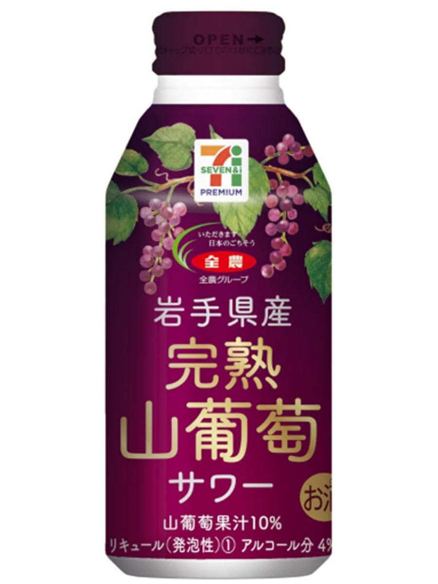 セブンプレミアム」から岩手産山ブドウの商品 持続可能な調達の