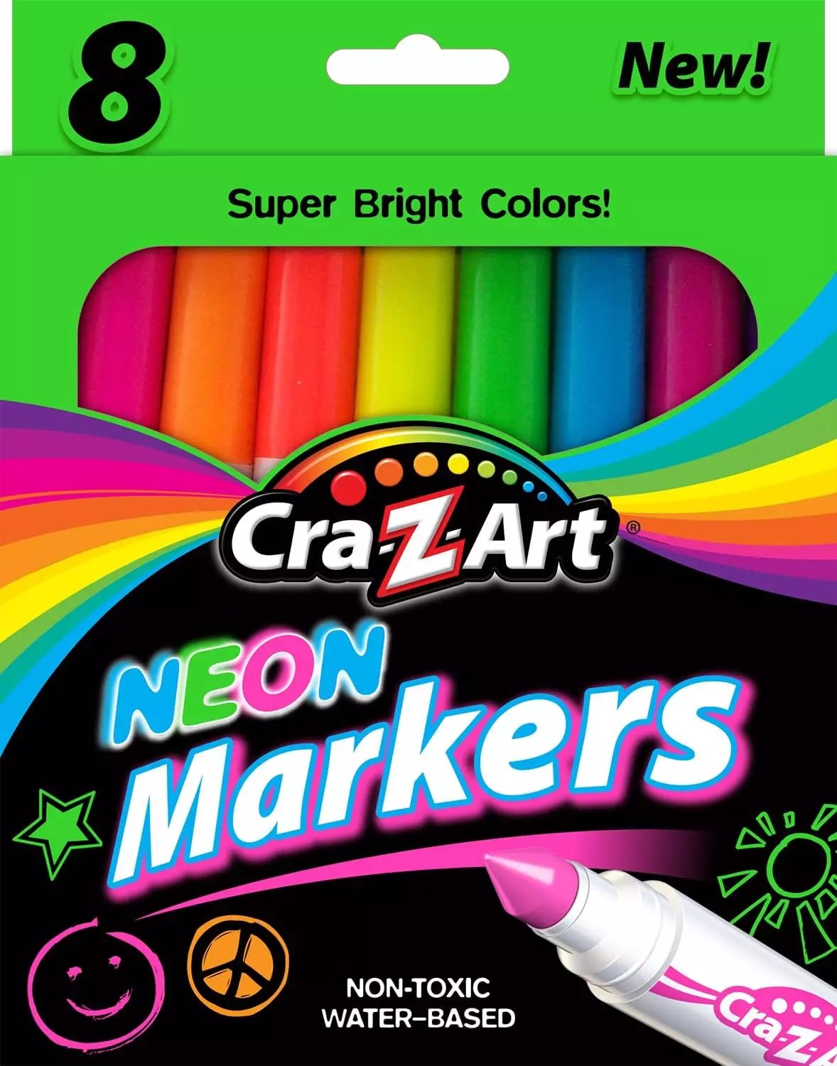 Cra-Z-Art Washable Neon Markers