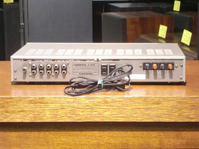 A-200 ONKYO - 中古オーディオ 高価買取・販売 ハイファイ堂