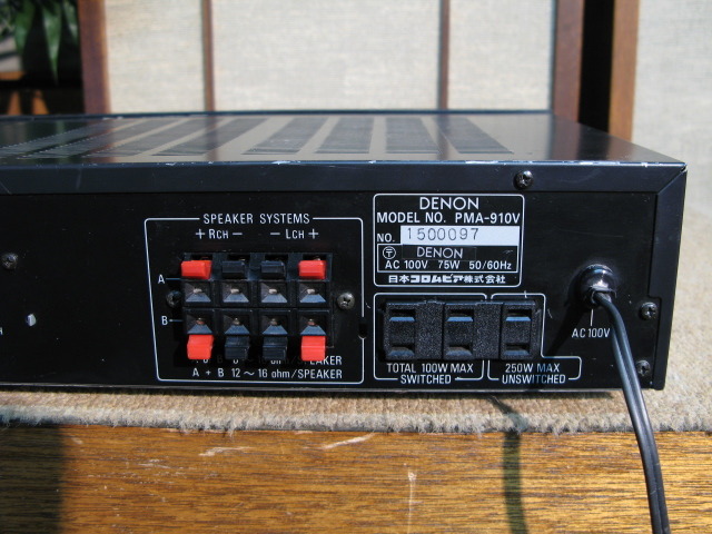 PMA-910V DENON - 中古オーディオ 高価買取・販売 ハイファイ堂