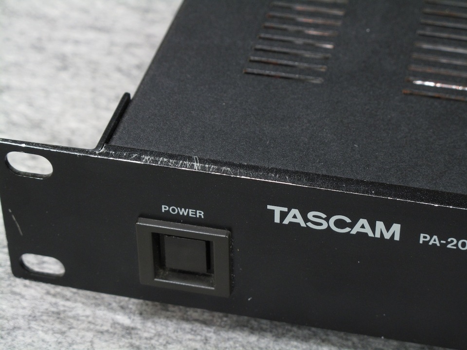 TASCAM PA-20MKⅡ パワーアンプ 動作品 保証有 TASCAM PA-20MKⅡ