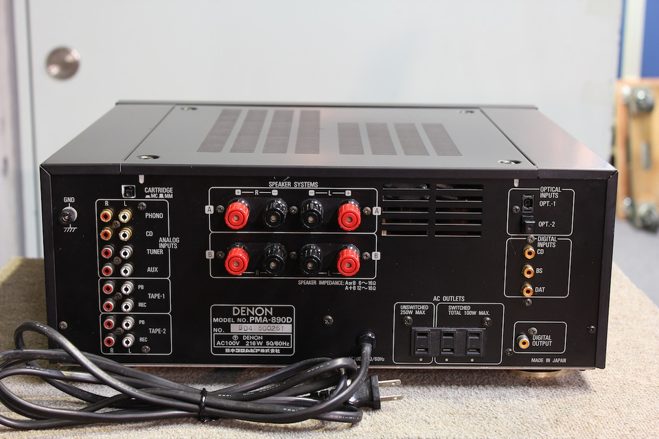 PMA-890D DENON - 中古オーディオ 高価買取・販売 ハイファイ堂