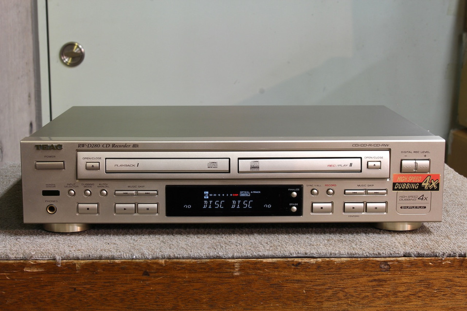 RW-D280 TEAC - 中古オーディオ 高価買取・販売 ハイファイ堂
