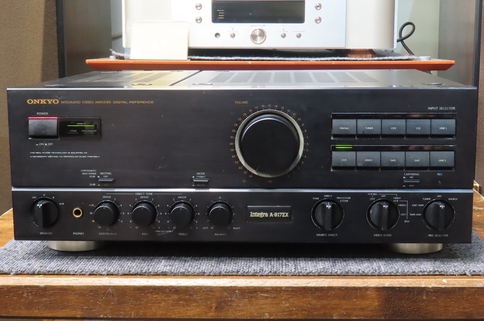 Integra A-817EX ONKYO - 中古オーディオ 高価買取・販売 ハイファイ堂