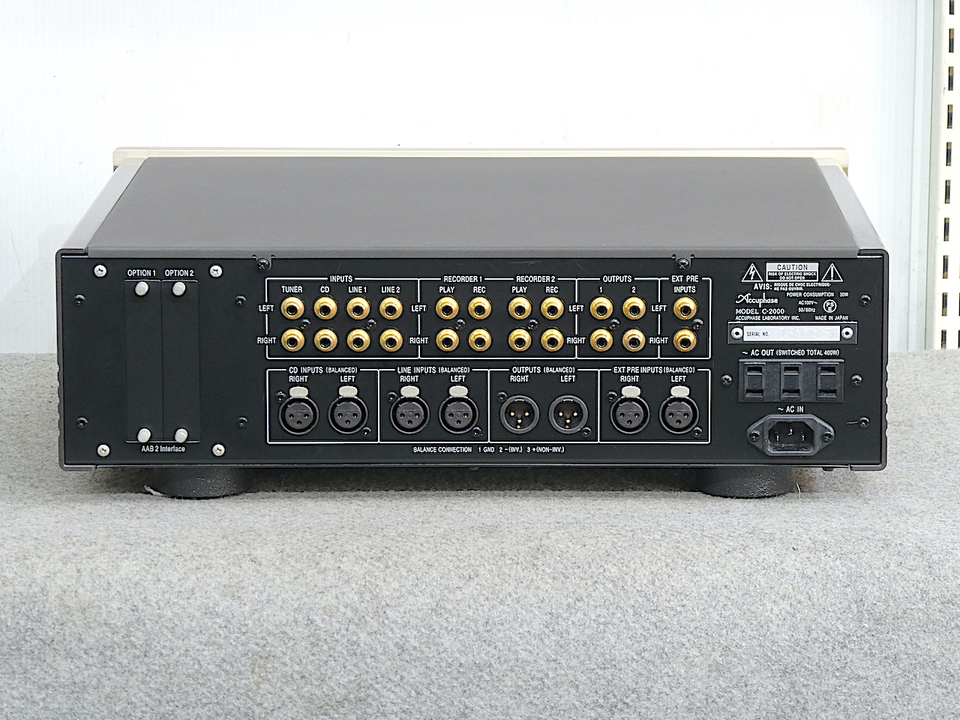 C-2000 Accuphase - 中古オーディオ 高価買取・販売 ハイファイ堂