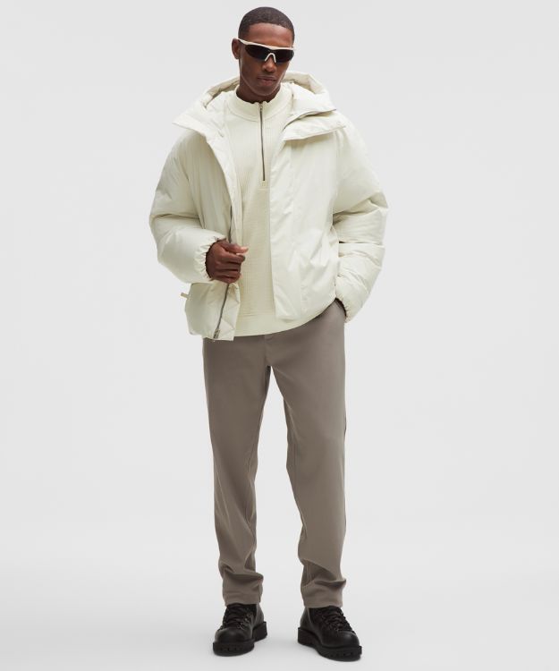 Lululemon 防水レインジャケットパ➖カーライトアイボリー色XS 未使用