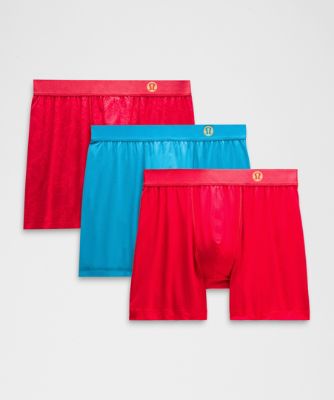 ニューイヤー Always In Motion ボクサー 股下5インチ 3Pパック