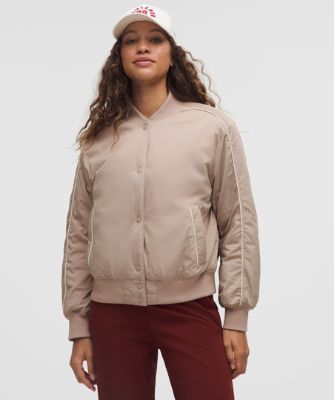 ウィメンズ カレッジスタイル ボンバージャケット | ジャケット