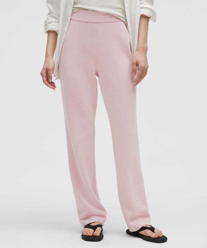 Softstreme ハイライズ ストレートレッグパンツ *アジアフィット