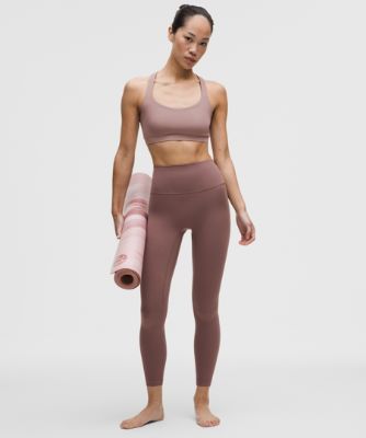 Lululemon ヨガウェアセット バーガンディ Lululemon ヨガウェアセット