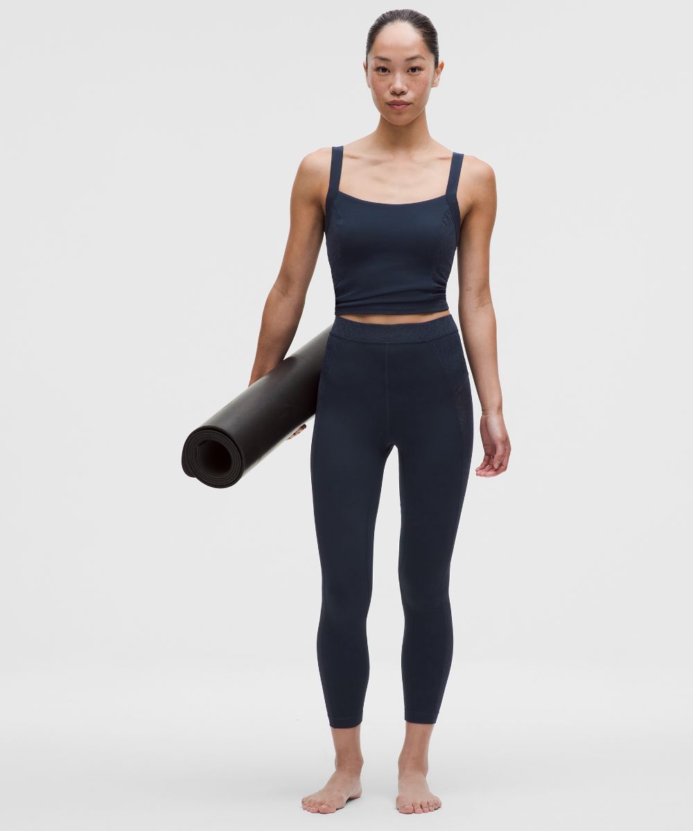 lululemon メッシュパネル ハイライズタイツ M☆新品 オンライン で