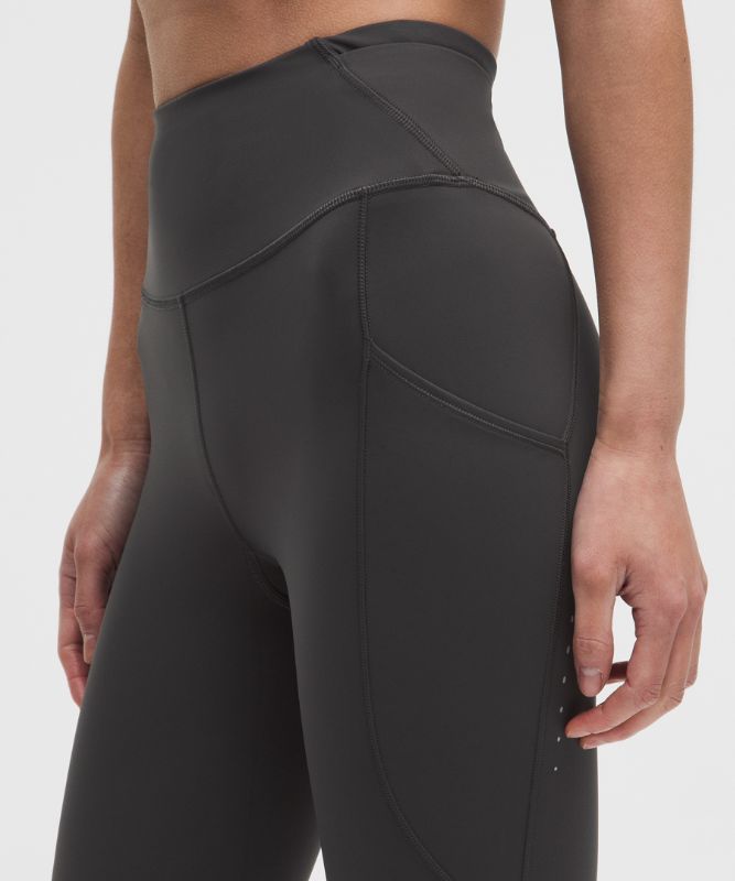 Fast and Free ハイライズタイツ ポケット付き 26インチ *アジア