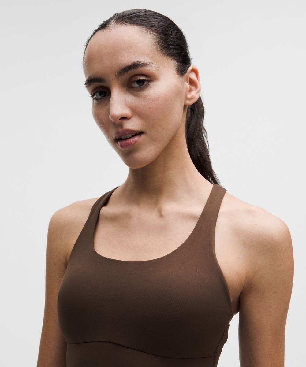 ルルレモン Energy ロングラインブラ ミディアムサポート、B–Dカップ