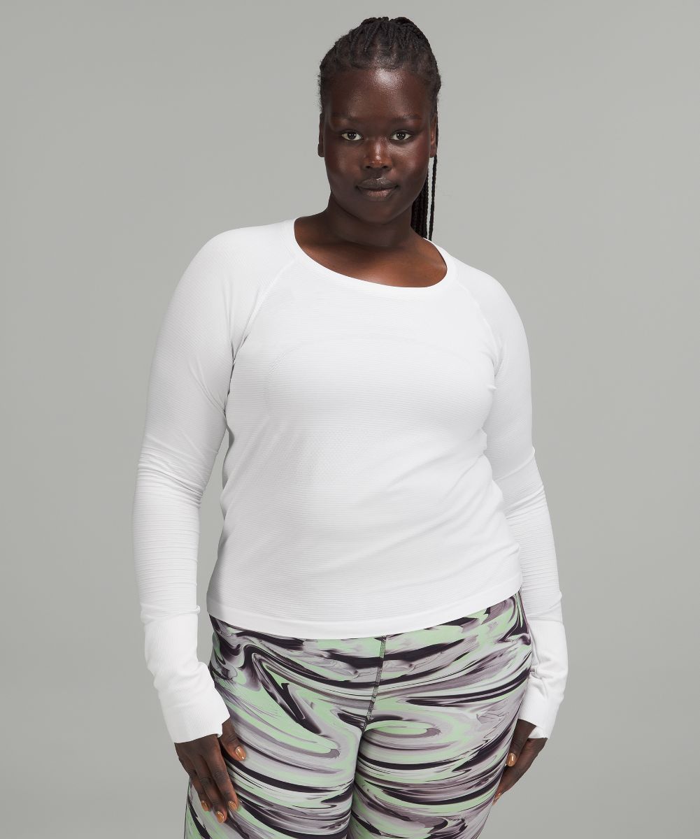 Swiftly Tech 長袖シャツ 2.0 *ウエスト丈 | ロングスリーブ