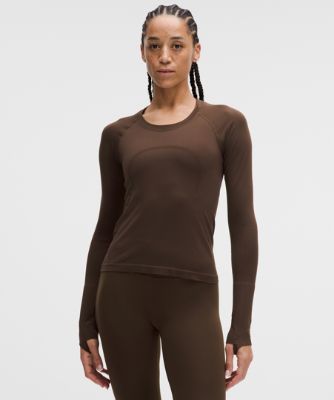 Ebb to Street スクープネック長袖シャツ B/Cカップ | ロングスリーブ